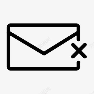 未发送邮件电子邮件收件箱图标图标