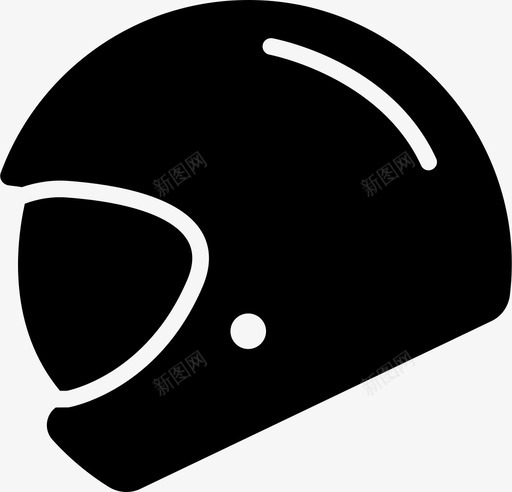 头盔摩托车头盔比赛图标svg_新图网 https://ixintu.com 头盔 摩托车头盔 比赛