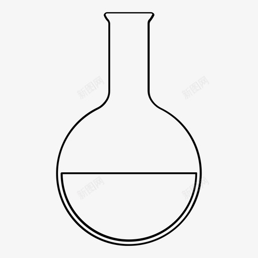 佛罗伦萨烧瓶化学玻璃器皿图标svg_新图网 https://ixintu.com 佛罗伦萨烧瓶 化学 实验室 玻璃器皿 研究