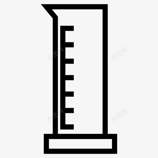 量筒医学科学家图标svg_新图网 https://ixintu.com 医学 科学家 量筒