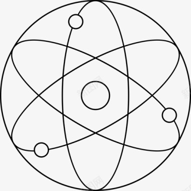 原子电子轨道图标图标