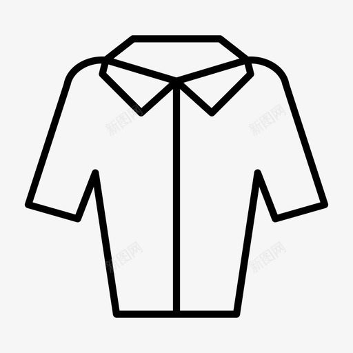 正式衬衫布料时装图标svg_新图网 https://ixintu.com T恤 布料 时装 正式衬衫