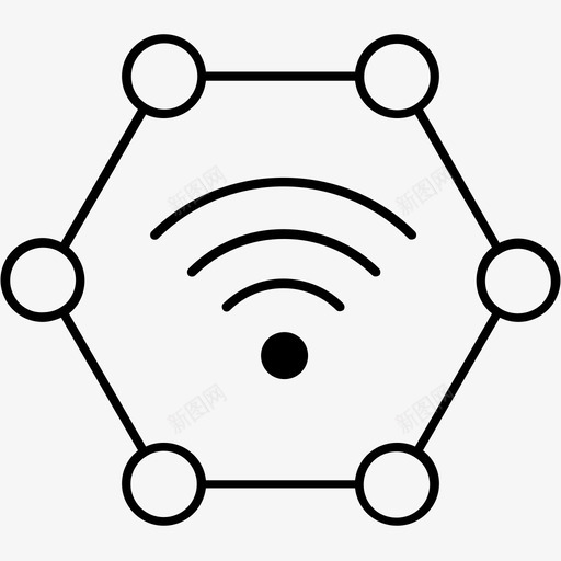 物联网设备智能设备图标svg_新图网 https://ixintu.com 智能设备 物联网 设备
