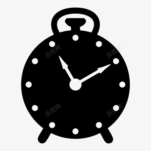 时钟闹钟时间表图标svg_新图网 https://ixintu.com 手表 挂钟 时钟 时间 时间表 闹钟