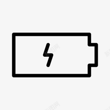 电池能量力量图标图标