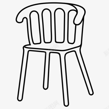 椅凳家具图标图标