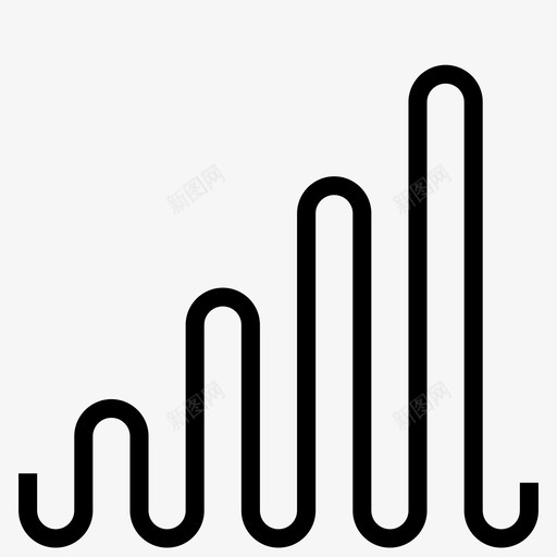 波浪线图表随机形状图标svg_新图网 https://ixintu.com 图表 波浪线 随机形状