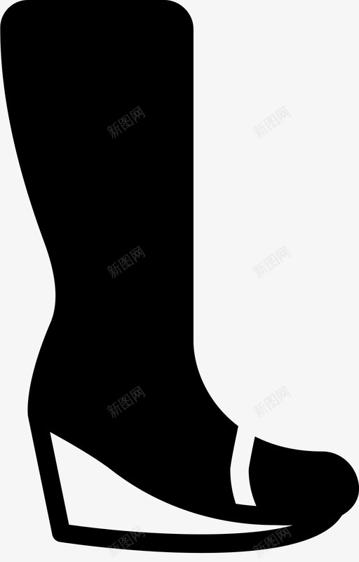 靴子时尚鞋类图标svg_新图网 https://ixintu.com smashicons女式鞋类概述 女士 时尚 靴子 鞋类