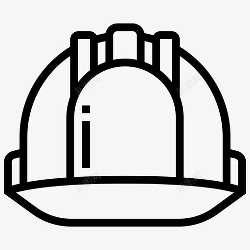 安全帽可调施工图标svg_新图网 https://ixintu.com 可调 安全帽 工具 施工 施工工具 设备