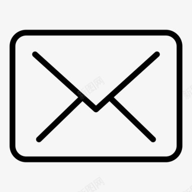 信件文件电子邮件图标图标