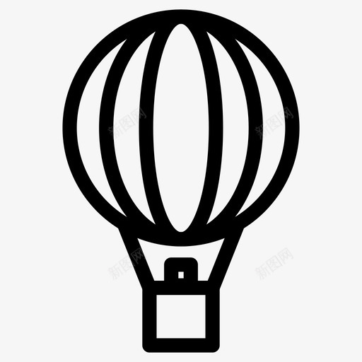 热气球蒙哥尔菲汽车图标svg_新图网 https://ixintu.com 汽车 热气球 热气球车 蒙哥尔菲