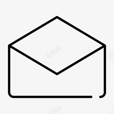 电子邮件打开打开邮件阅读邮件图标图标