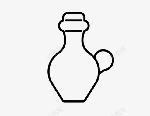 罐子水壶玻璃瓶图标图标