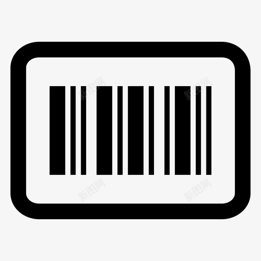 条形码贴纸商务扫描图标svg_新图网 https://ixintu.com 商务 扫描 扫描仪 扫描条形码 条形码贴纸