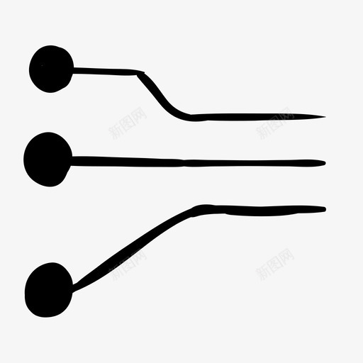 电路芯片电子图标svg_新图网 https://ixintu.com 印刷电路板 手绘杂项 电子 电路 神经网络 芯片 轨道