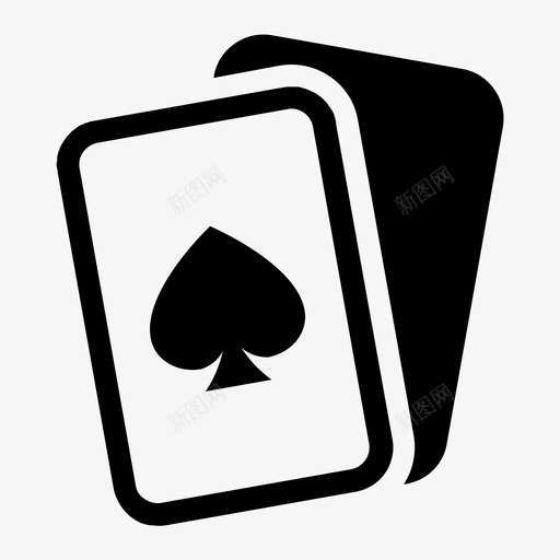 王牌赌场游戏图标svg_新图网 https://ixintu.com 扑克 游戏 王牌 纸牌赌场 赌场