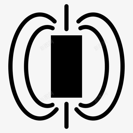 磁铁电荷电磁场图标svg_新图网 https://ixintu.com 学校和学习符号 教育 物理 电磁场 电荷 磁极 磁铁