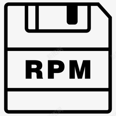 保存rpm文件保存图标图标
