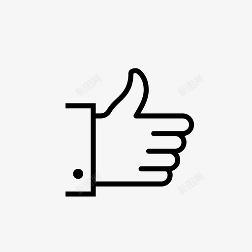 竖起大拇指好手图标svg_新图网 https://ixintu.com 喜欢 喜欢按钮 好 手 提纲收藏 竖起大拇指