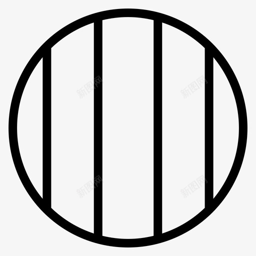 有线的圆垂直的随机形状图标svg_新图网 https://ixintu.com 垂直的 有线的圆 随机形状