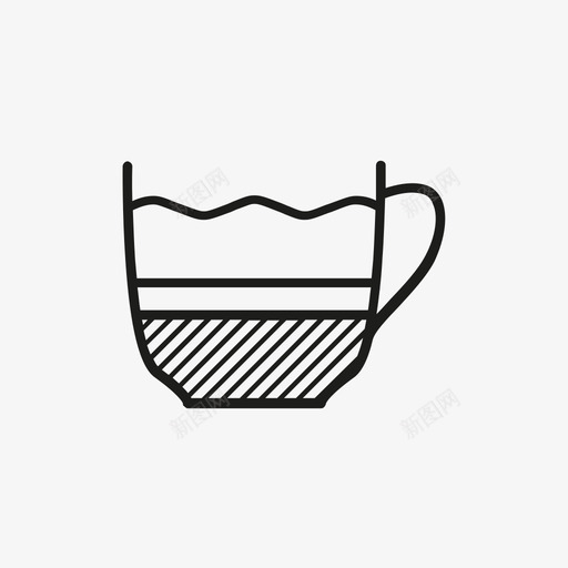 卡布奇诺咖啡咖啡机图标svg_新图网 https://ixintu.com 卡布奇诺 咖啡 咖啡机 杯子