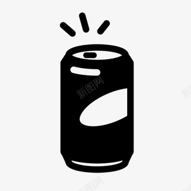 汽水罐啤酒可乐图标图标