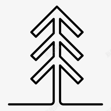 树图纸森林图标图标