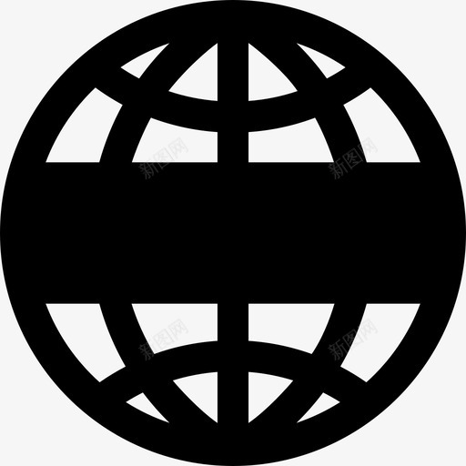 InternetGlobeWeb图标svg_新图网 https://ixintu.com Globe Internet Web Wide World www