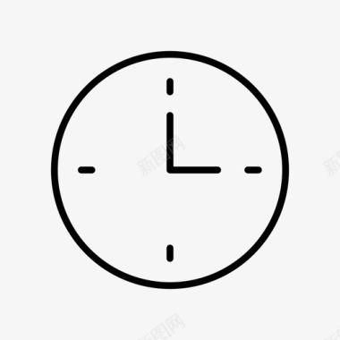 时钟时间表时间图标图标