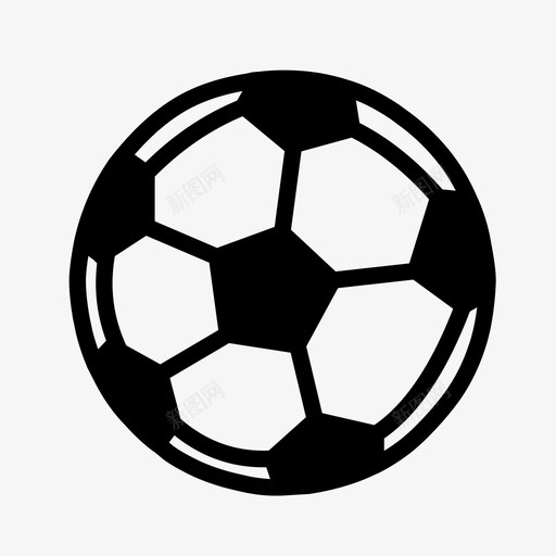 足球比赛运动图标svg_新图网 https://ixintu.com 比赛 球 足球 运动