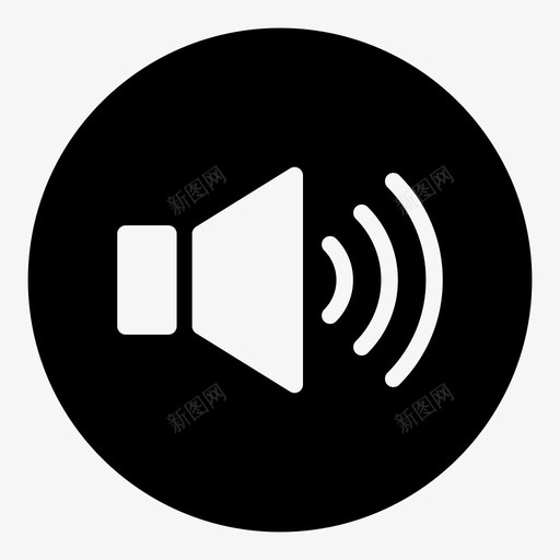 声音按钮游戏界面音乐图标svg_新图网 https://ixintu.com 声音按钮 手机游戏界面 扬声器 游戏界面 静音 音乐 音量