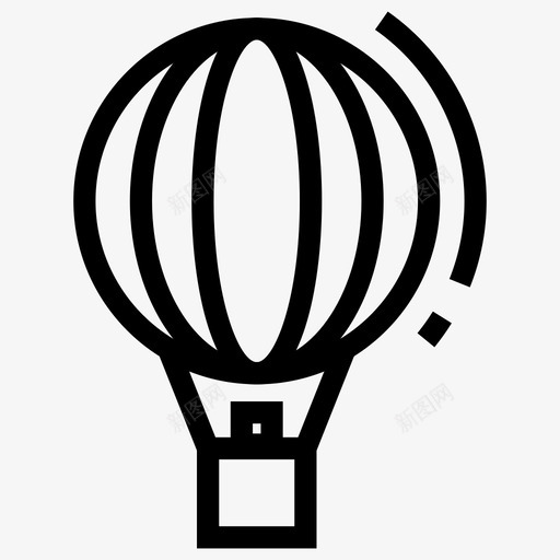 热气球汽车蒙哥尔菲图标svg_新图网 https://ixintu.com 汽车 热气球 热气球车 蒙哥尔菲