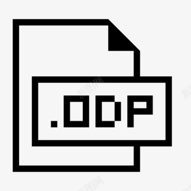 odp文件扩展名格式图标图标