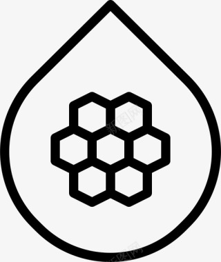 蜂蜜蜂蜜滴图标图标