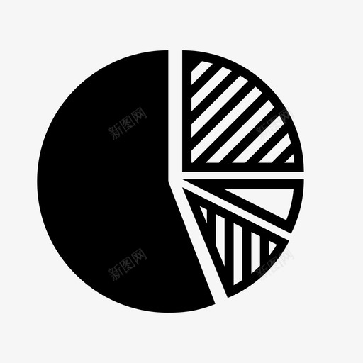 饼图图表共享图标svg_新图网 https://ixintu.com 共享 图表 图表和数据可视化 饼图