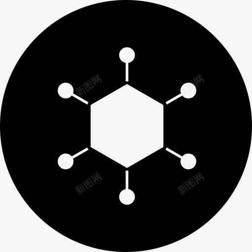 网络图表元素图标svg_新图网 https://ixintu.com 信息元素差异实体 信息图 元素 图表 流程 结构 网络