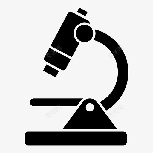 显微镜生物学教育图标svg_新图网 https://ixintu.com 教育 显微镜 生物学 研究 科学