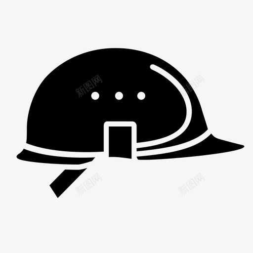 安全帽结构制造图标svg_新图网 https://ixintu.com 制造 安全帽 结构 防护