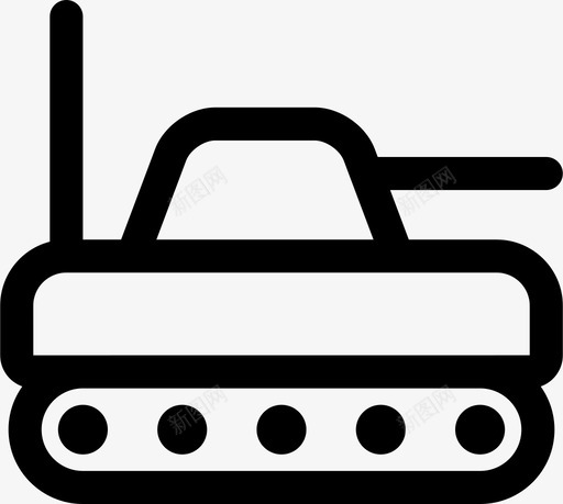 坦克军队战斗图标svg_新图网 https://ixintu.com 冒险和游戏 军事 军队 坦克 战争 战斗 武器