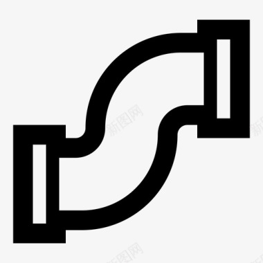 管道浴室水管图标图标