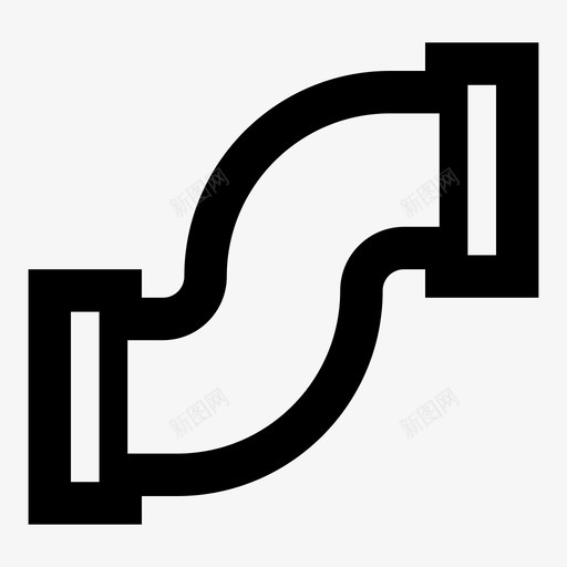 管道浴室水管图标svg_新图网 https://ixintu.com pvc管 有用的图标浴室 水管 浴室 管道