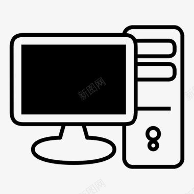 计算机计算机显示器计算机通知图标图标