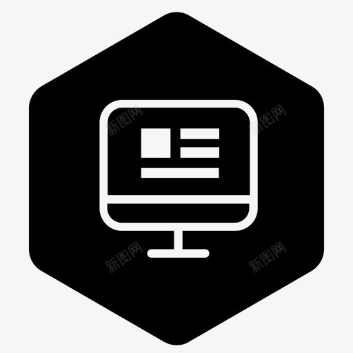 网站计算机网站图标svg_新图网 https://ixintu.com 徽章 模板 网站 网页布局 计算机网站 设计