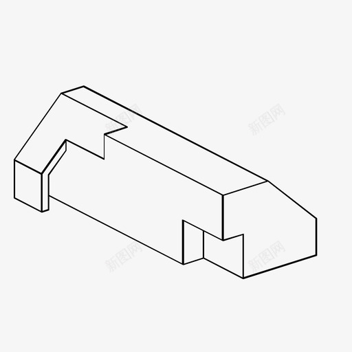 建筑建筑师房屋图标svg_新图网 https://ixintu.com 建筑 建筑师 房屋