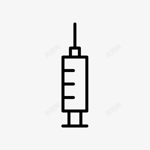 疫苗医生医院图标svg_新图网 https://ixintu.com 医生 医院 注射器 疫苗 药品
