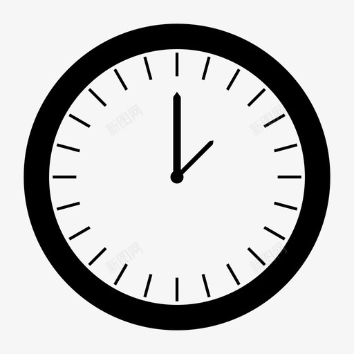 时钟滴答器时间图标svg_新图网 https://ixintu.com 时钟 时间 滴答器 计时器 设备
