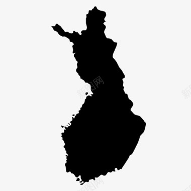 芬兰国家欧洲图标图标