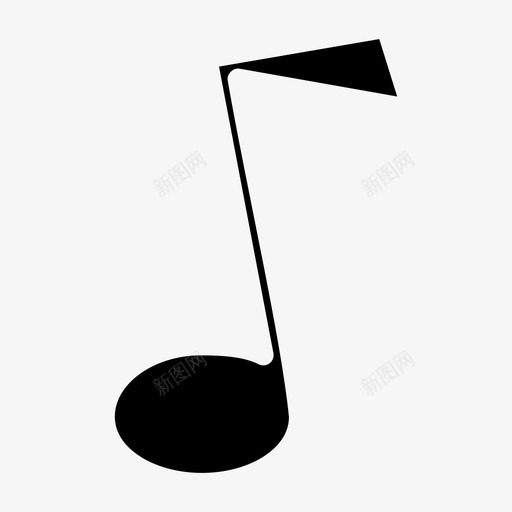 音乐有声音乐音符图标svg_新图网 https://ixintu.com 曲调 有声音乐 音乐 音乐播放 音乐符号 音符