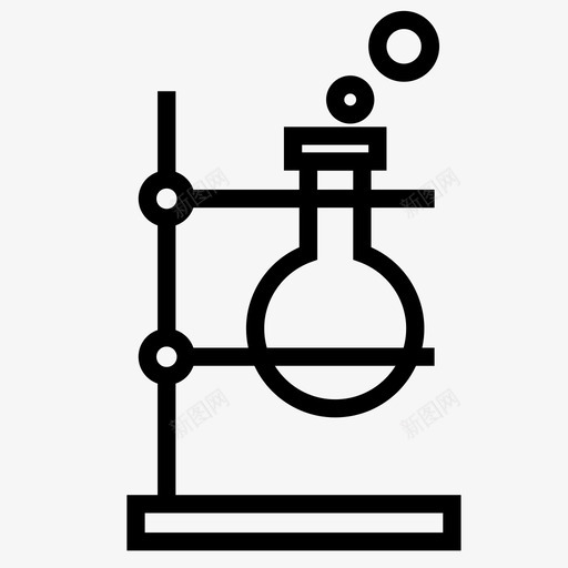 圆底烧瓶医用医用烧瓶图标svg_新图网 https://ixintu.com 医用 医用烧瓶 圆底烧瓶