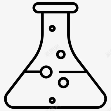 化学化学烧瓶研究图标图标